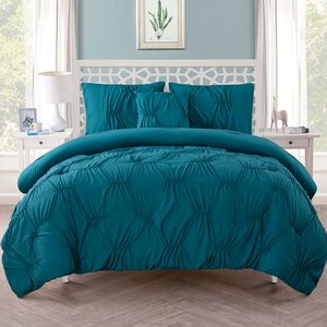 Jaelynn 3 Piece Reversible Comforter Set