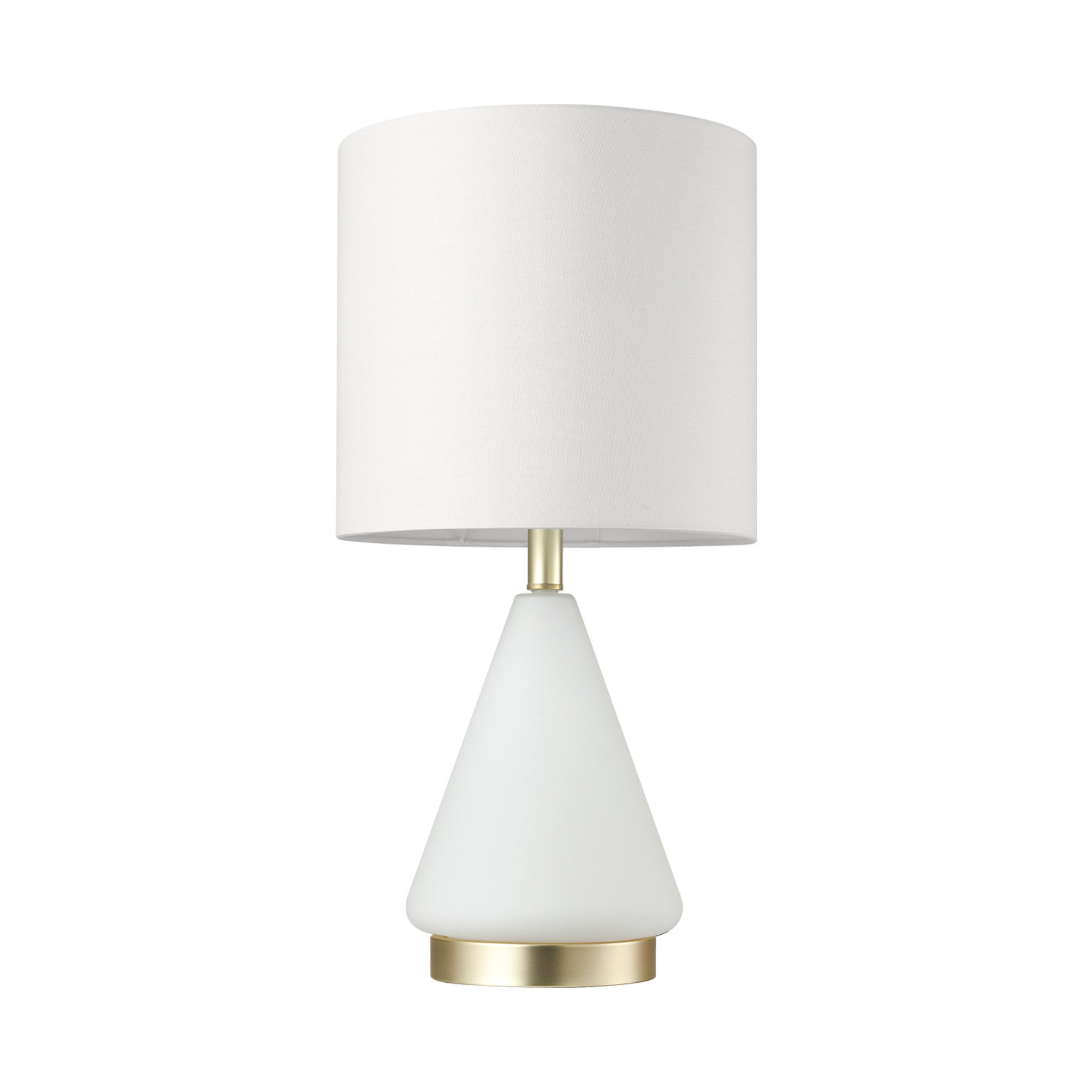 white gold lamp