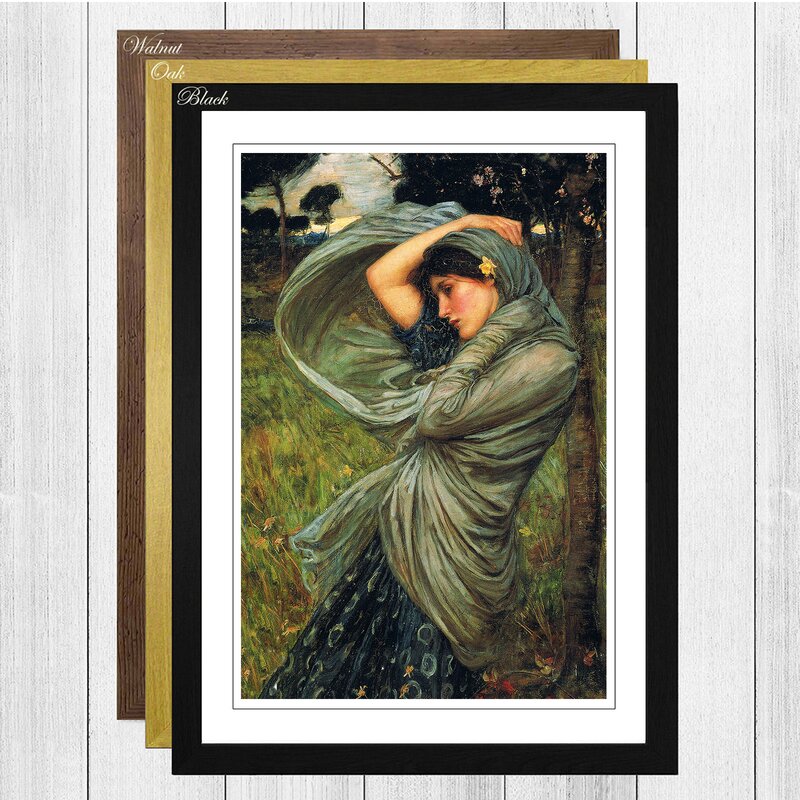 Astoria Grand Boreas' Framed Painting Print | Wayfair.co.uk