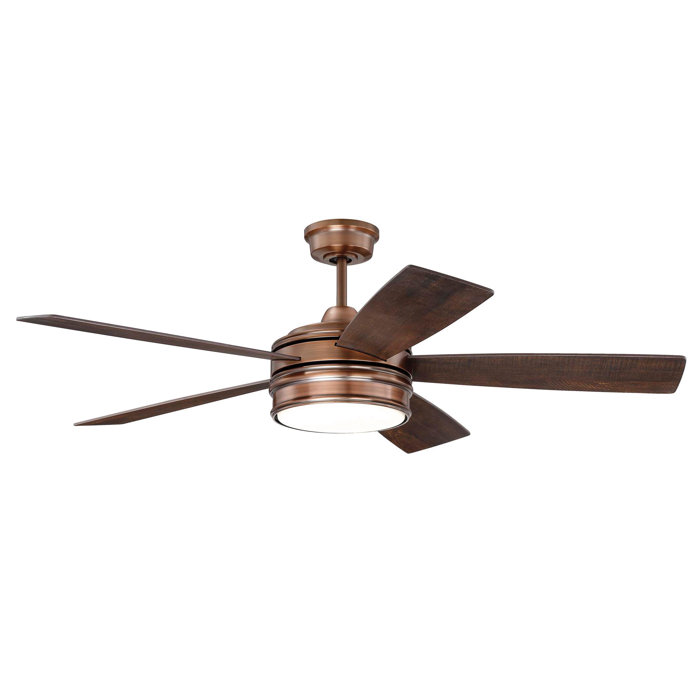 52 Winchcombe 5 Blade Led Ceiling Fan With Remote Light Kit 52 Winchcombe 5 Blade Led Ceiling Fan With Remote Light Kit