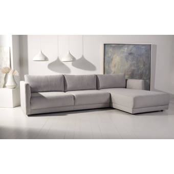 Greyleigh Kayden 117 Wide Right Hand Facing Sofa Chaise Reviews Wayfair