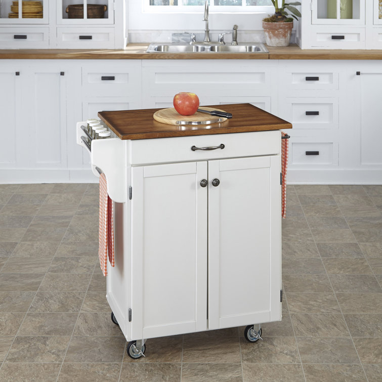 August Grove Savorey Kitchen Cart Reviews Wayfair