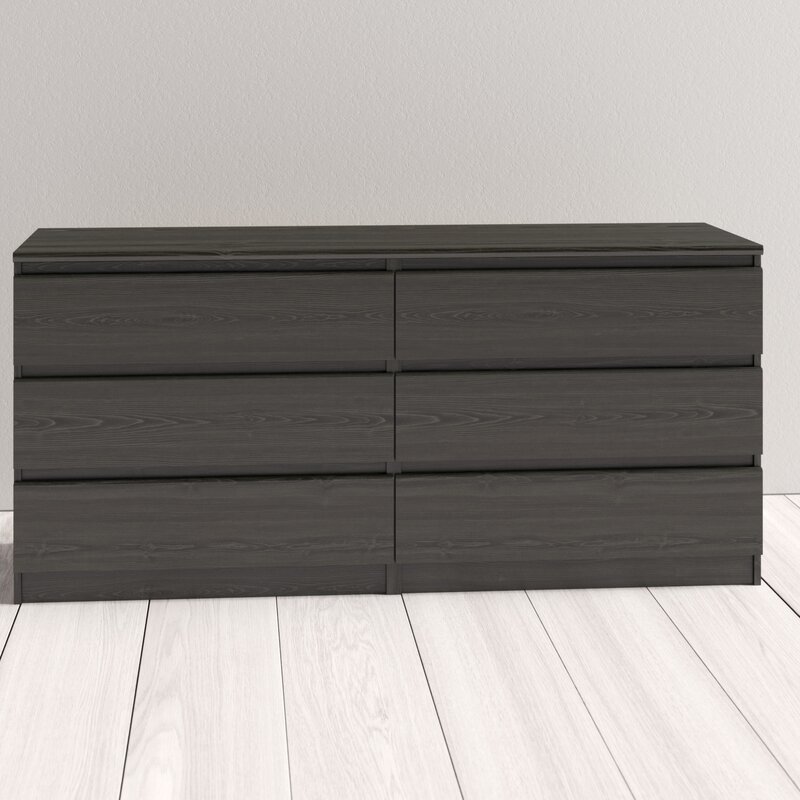 Kepner 6 Drawer Double Dresser | AllModern