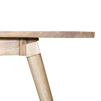 Gracie Oaks Ingwald Solid Wood Dining Table Reviews Wayfair