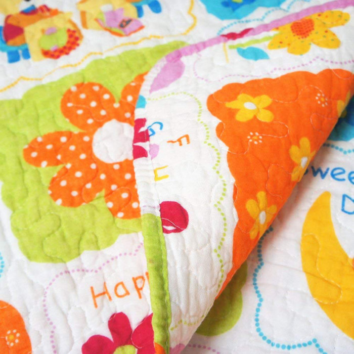 Isabelle Max Laga Flowers Sweet Dream Baby Toddler Quilt