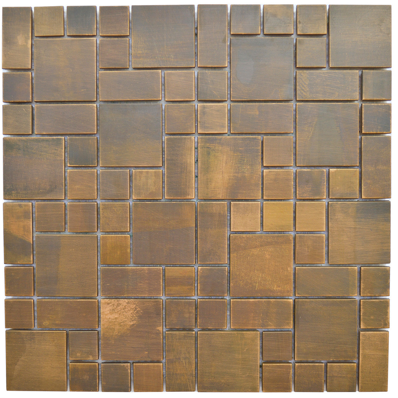 This tile is ideal for copper kitchen backsplashes, accent walls, fireplace surrounds...