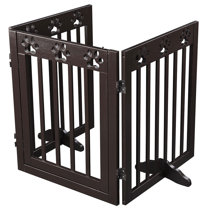 2 panel folding dog gate