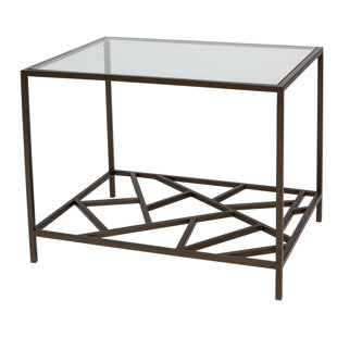 Cracked Ice End Table