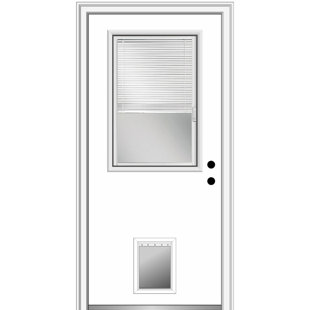 32 exterior door with pet door