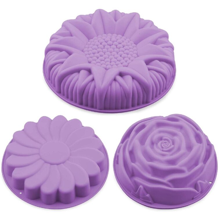 5"inch Silicone Round Cake Pudding Muffin Pizza Pie Pastry Baking Mould Pan Mold