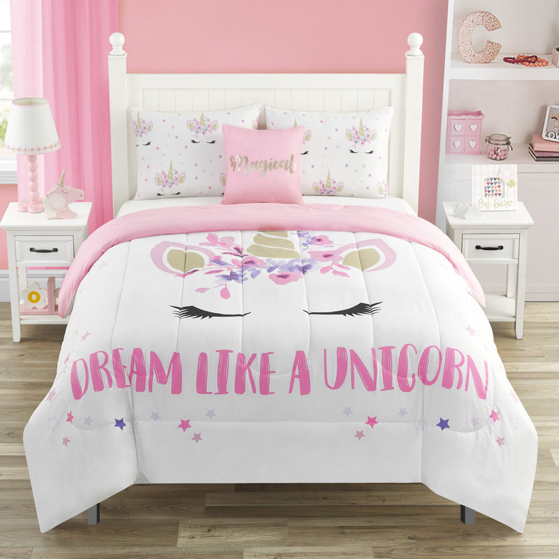 a unicorn bunk bed
