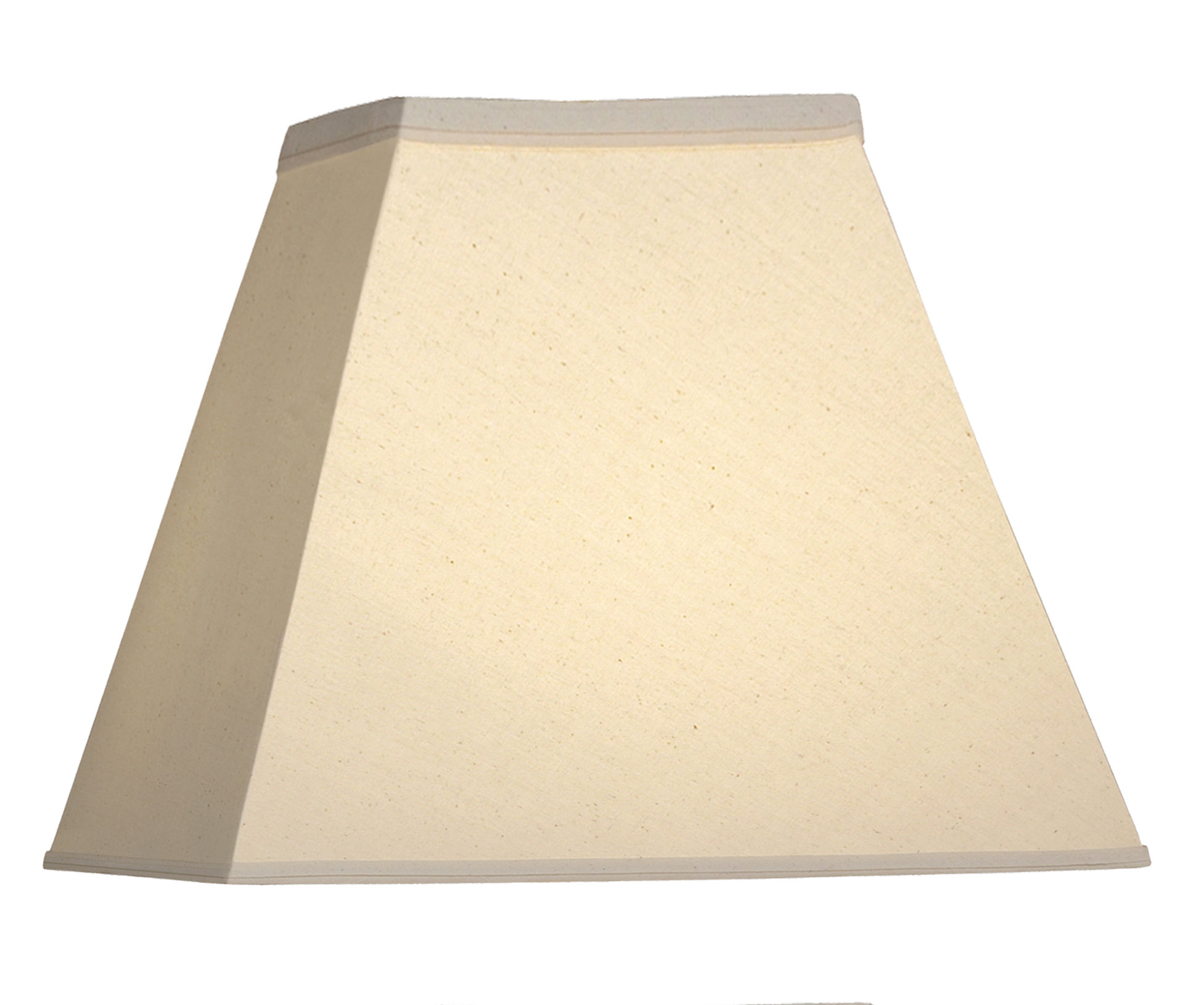 Medallion Lighting 8.5'' H x 10'' W Linen Square Lamp Shade ( Spider