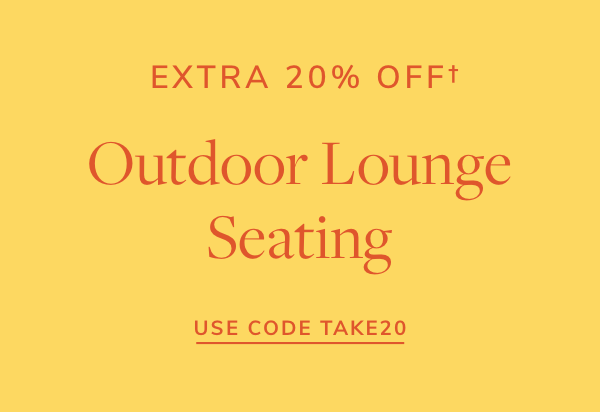 Outdoor Lounge Seating Sale
