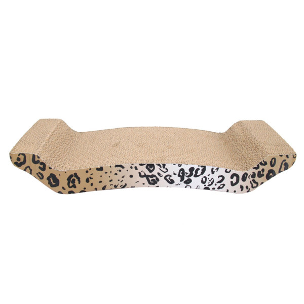Tucker Murphy Pet Eva Corrugated Paper Catnip Leopard Print