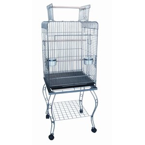 Play Top Parrot Bird Cage with Stand