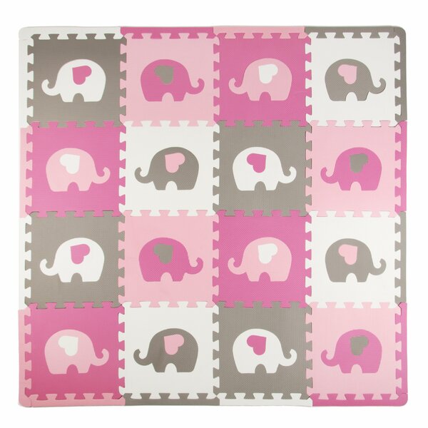 Multiple Size Play Mat Pink Piglets Bows Stylish Baby Play Mat for Crawling Playing & Yoga Non-Slip Relieve Foot Pressure Modern Area Rug 70cm
