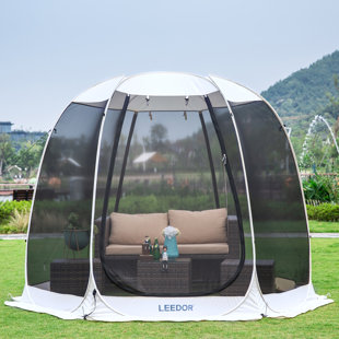 Large Magnetic Screen Tent House Tailgate Shelter Camping Bbq Mosquitoes Bugs 