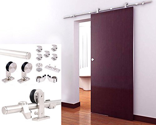 Tms European Modern Sliding Single Track Barn Door Hardware Kit