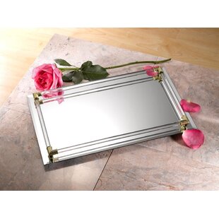 Modern Contemporary Mirrored Vanity Tray Allmodern