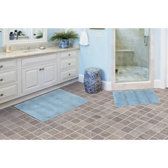 Ebern Designs Secondo Rectangle Nylon Non Slip 2 Piece Bath Rug Set Reviews Wayfair