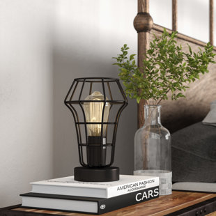 tall black metal table lamps