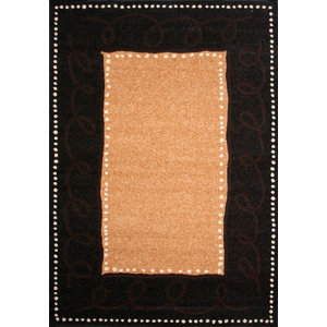Dearmond Dark Brown/Tan Indoor/Outdoor Area Rug