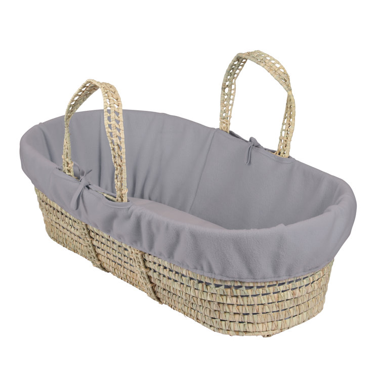 clair de lune fitted moses basket sheets