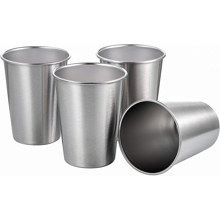 Metal cup. Stainless Steel Cup. Матовый стакан.