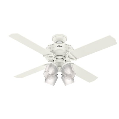 Hunter Fan 52 Brunswick Wi Fi 4 Blade Led Ceiling Fan With