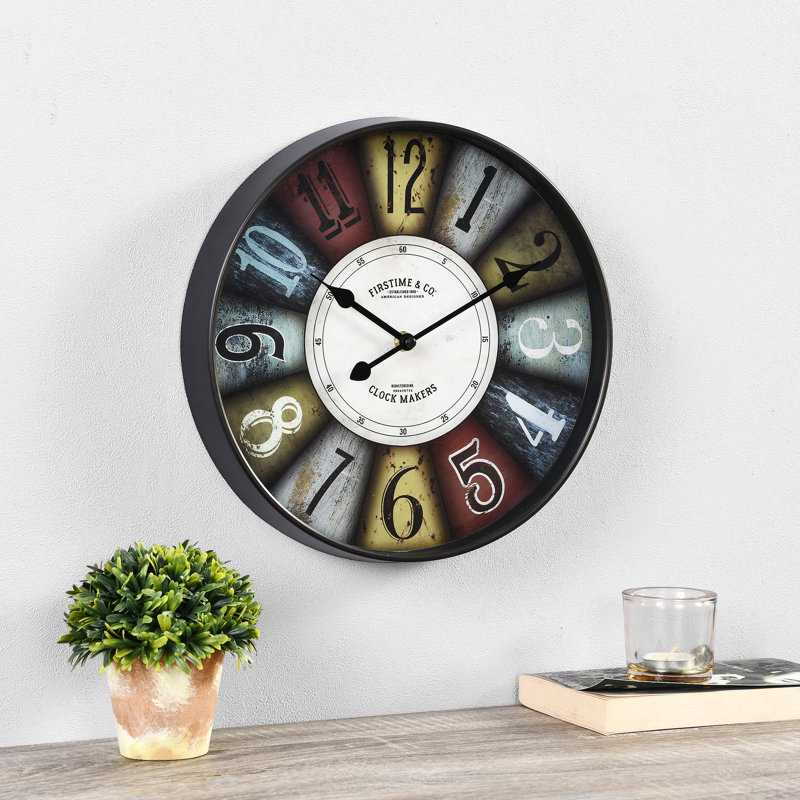 Williston Forge Terranova Colorworks 12 Wall Clock Wayfair Entdecke die grenzenlose auswahl zum bestpreis, versandkostenfrei ab 30 €. wayfair