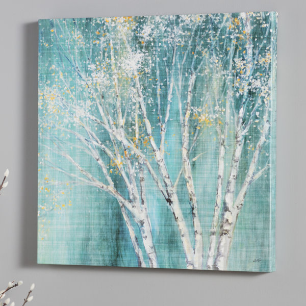 Blue Birch Painting Wayfair