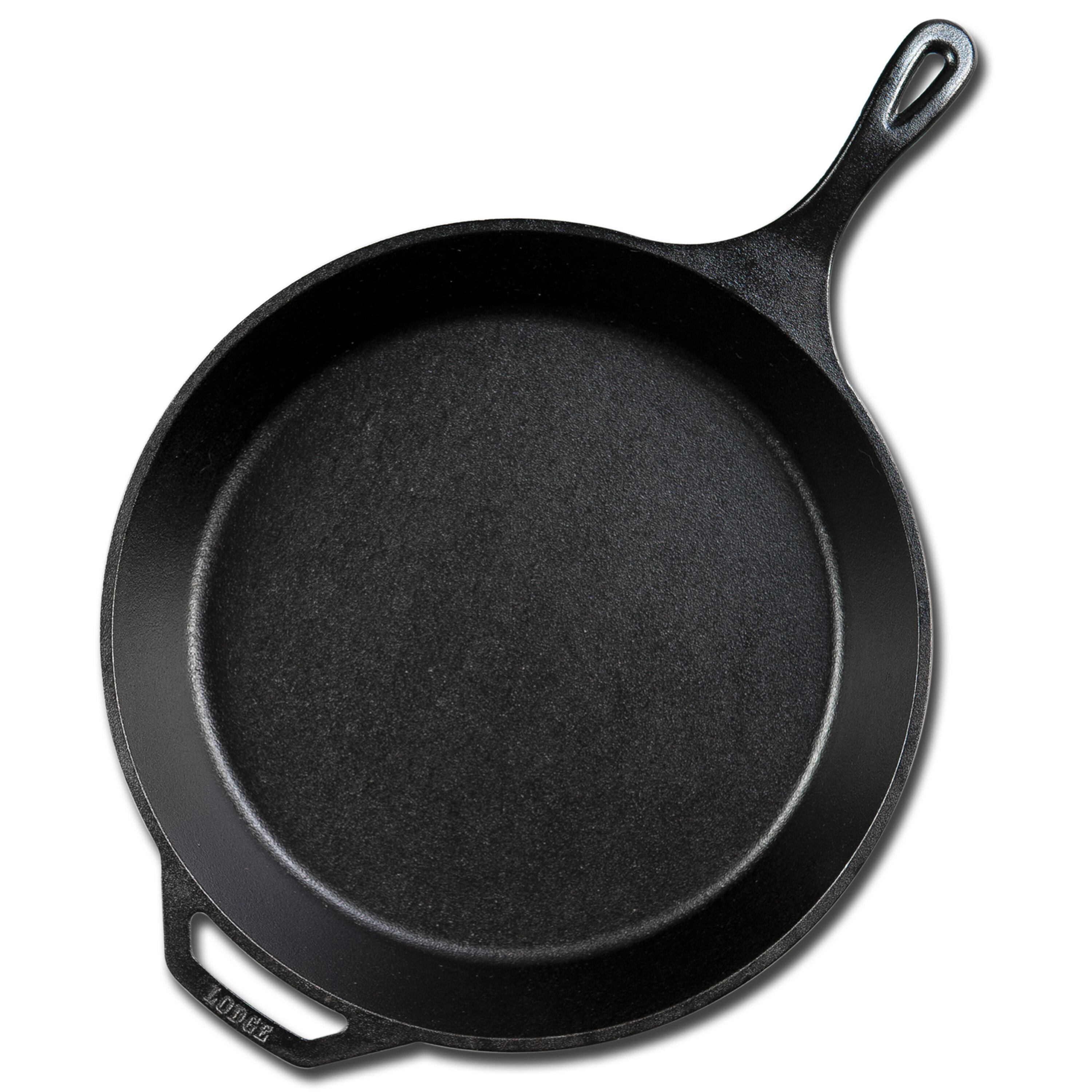 Home Kitchen Skillet Top Cooking Lodge © Black Cast Iron Frying Pan 12 in 