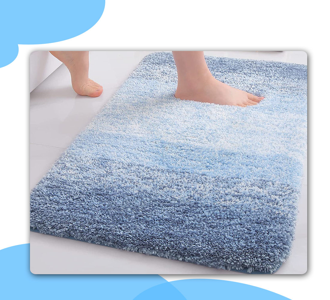 Rosecliff Heights Avalina Ombre Bath Rug Wayfair