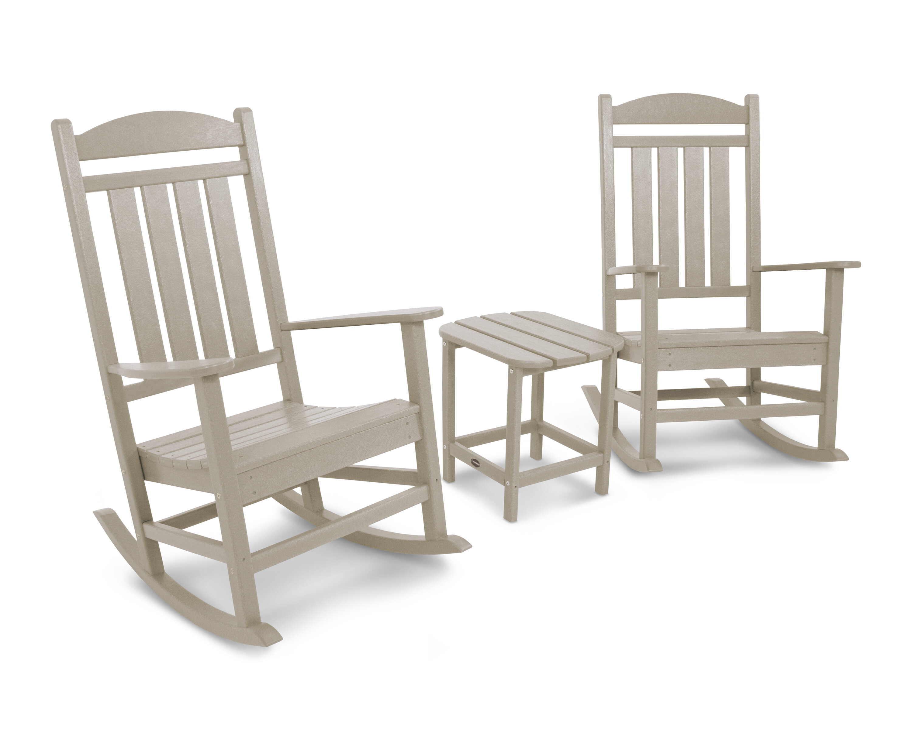Polywood Presidential Rocking Chair 3 Piece Seating Group