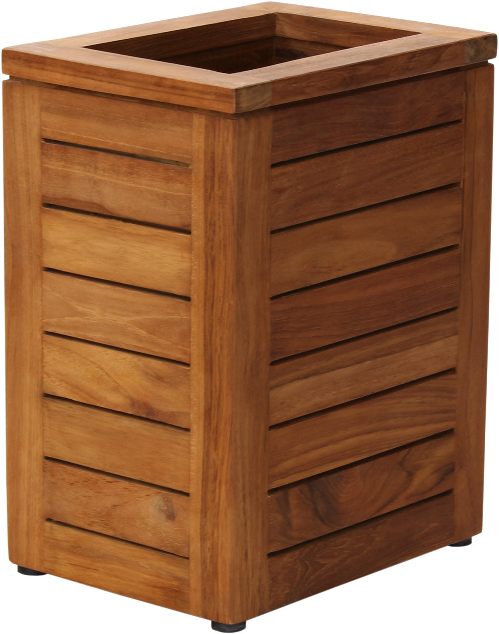 aqua living hot tubs review on Aqua Teak Spa Waste Basket Reviews Wayfair