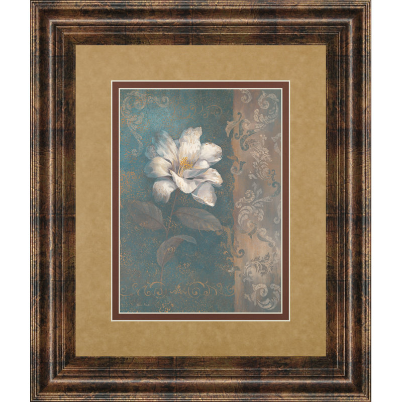 Classyartwholesalers Floral Trans I By Vivian Flasch Framed
