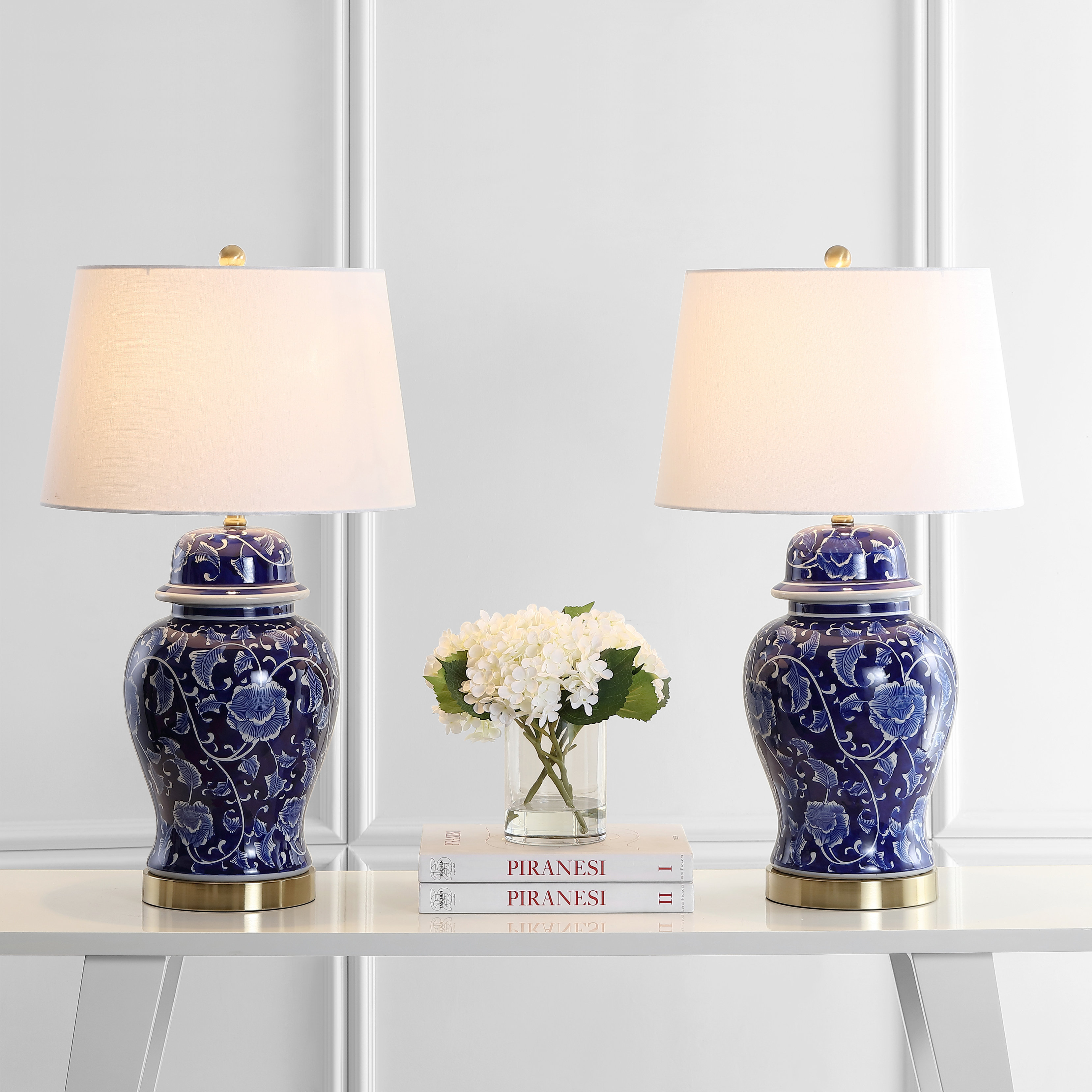 wayfair table lamps blue