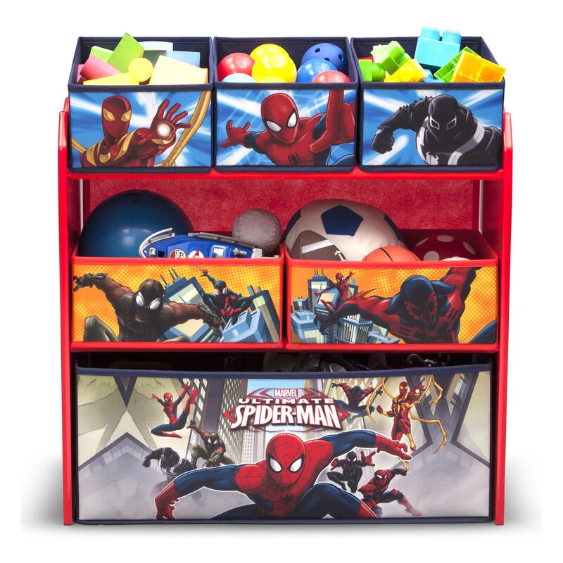 Delta Children Spider-Man Toy Organizer & Reviews | Wayfair