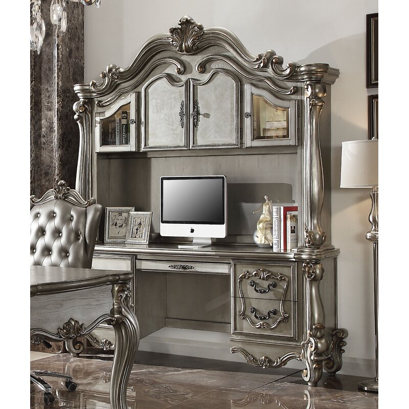 Astoria Grand Maio Desk With Hutch Wayfair