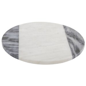 Morel Round Marble Platter