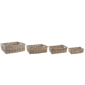 4-tlg. Aufbewahrungskorb-Set von Old Basket Supp..