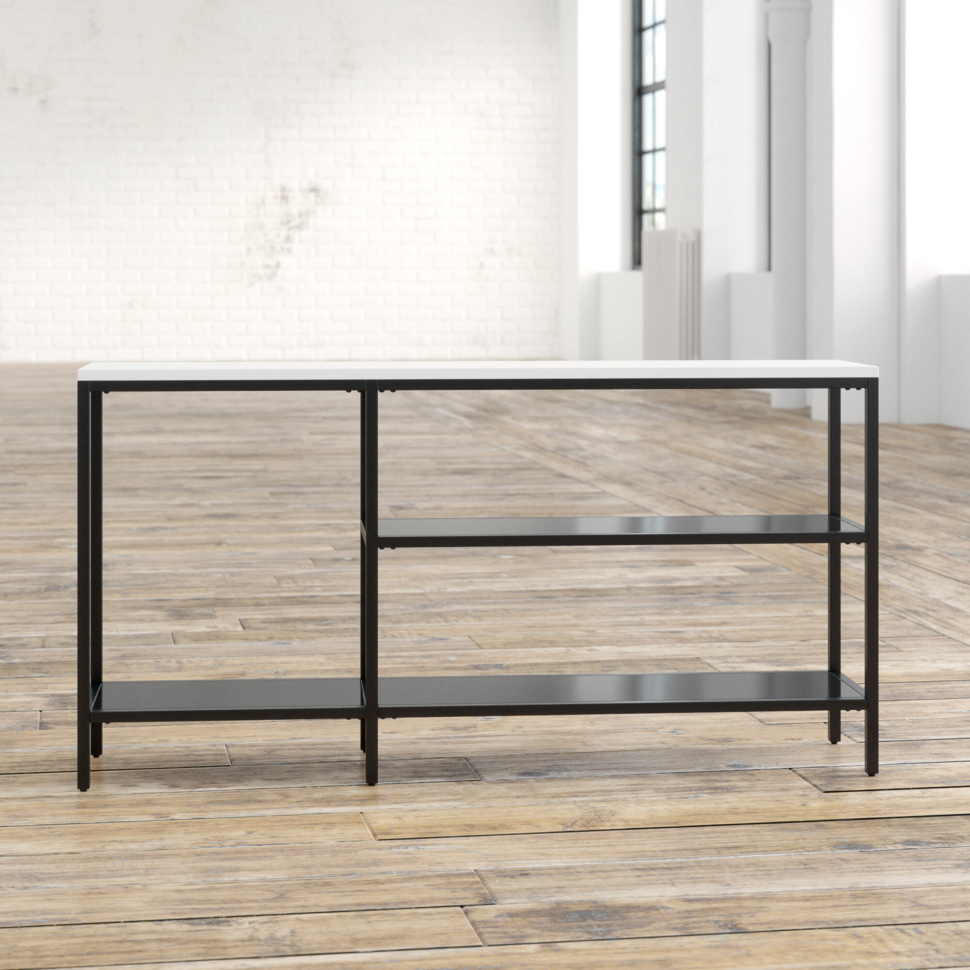 shallow console table
