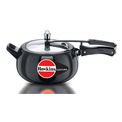 Hawkins Contura Hard Anodised Pressure Cooker Hawkins Size: 5.28 Quart