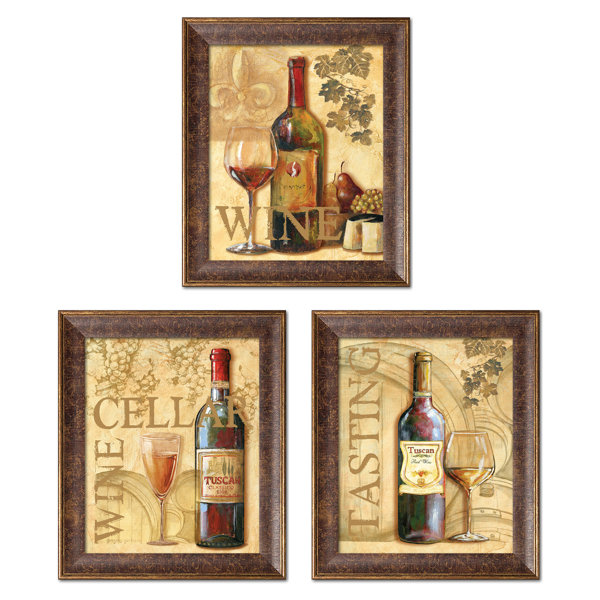 Wine And Grapes Wall Art Wayfair