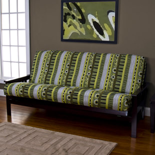 Arent Zipper Box Cushion Futon Slipcover by Latitude Run Today Only Sale
