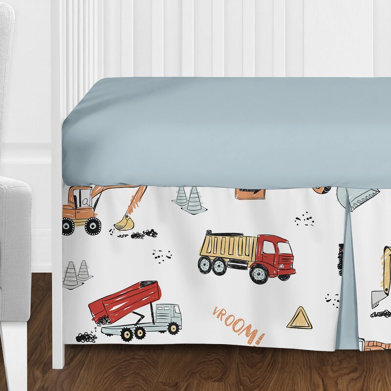 tractor crib bedding set