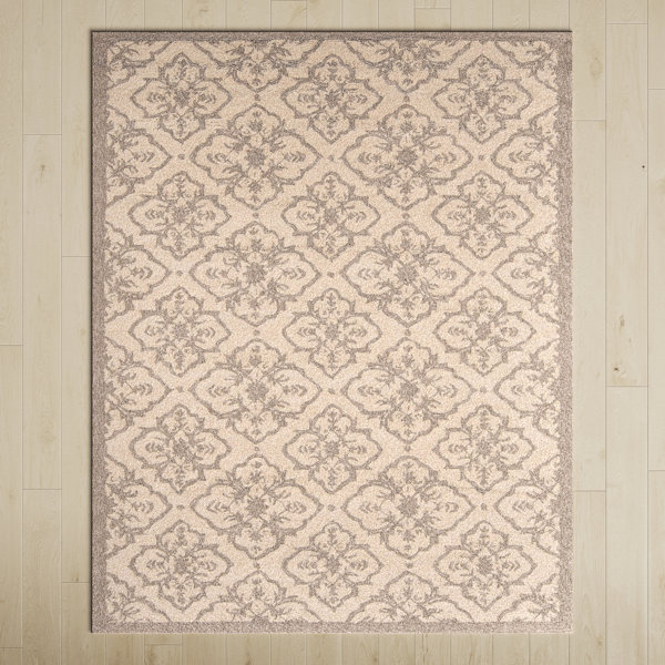 David Handmade Taupe Indoor/Outdoor Rug | Birch Lane