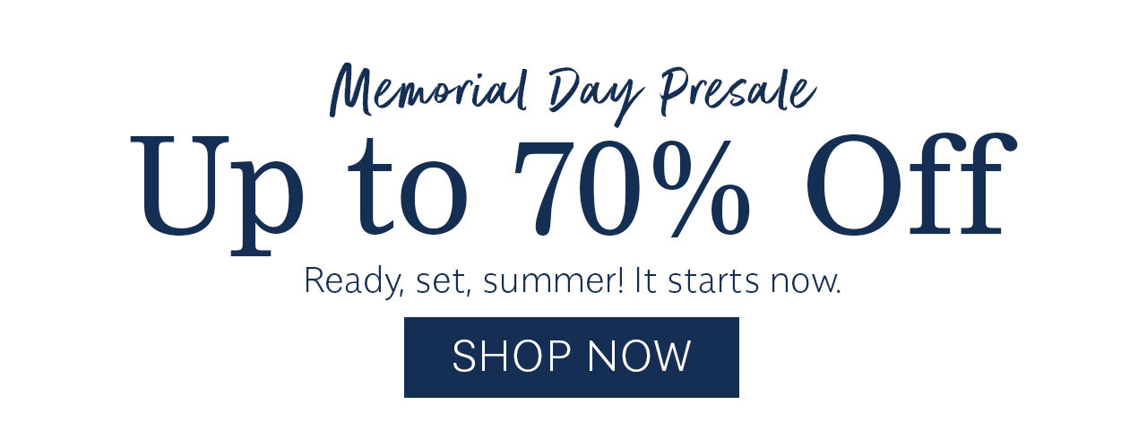 Memorial Day Presale