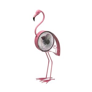 Flamingo Hand Held Fan