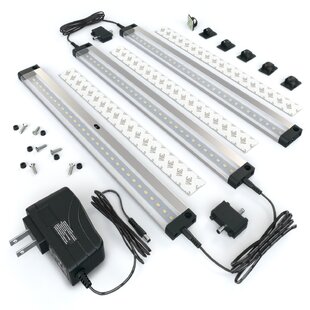 Warm White EShine Black Matte LED Puck Lights with Hand Wave Sensor Pack of 12 